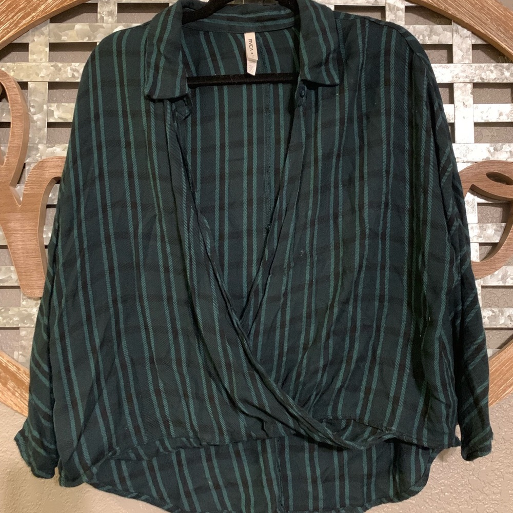 Green Plaid Flannel
